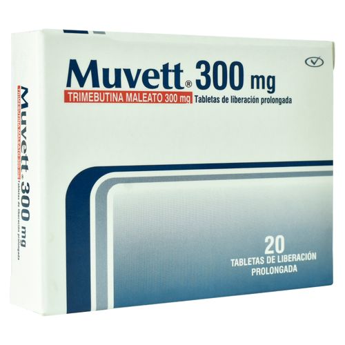 Muvett Retard 300 Mg Tabletas Una Caja