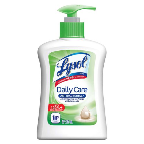 Jabón Líquido Para Manos Lysol Daily Care Doypack - 220ml
