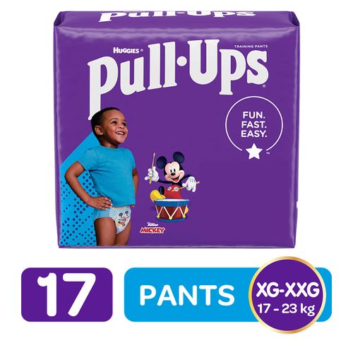 Pañales Huggies Pull Ups Niño Etapa XG-XXG/4-5 17U