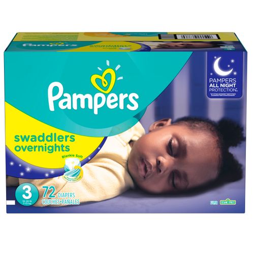 Pañal Pampers Swaddler Overnight T3 - 72 Unidades