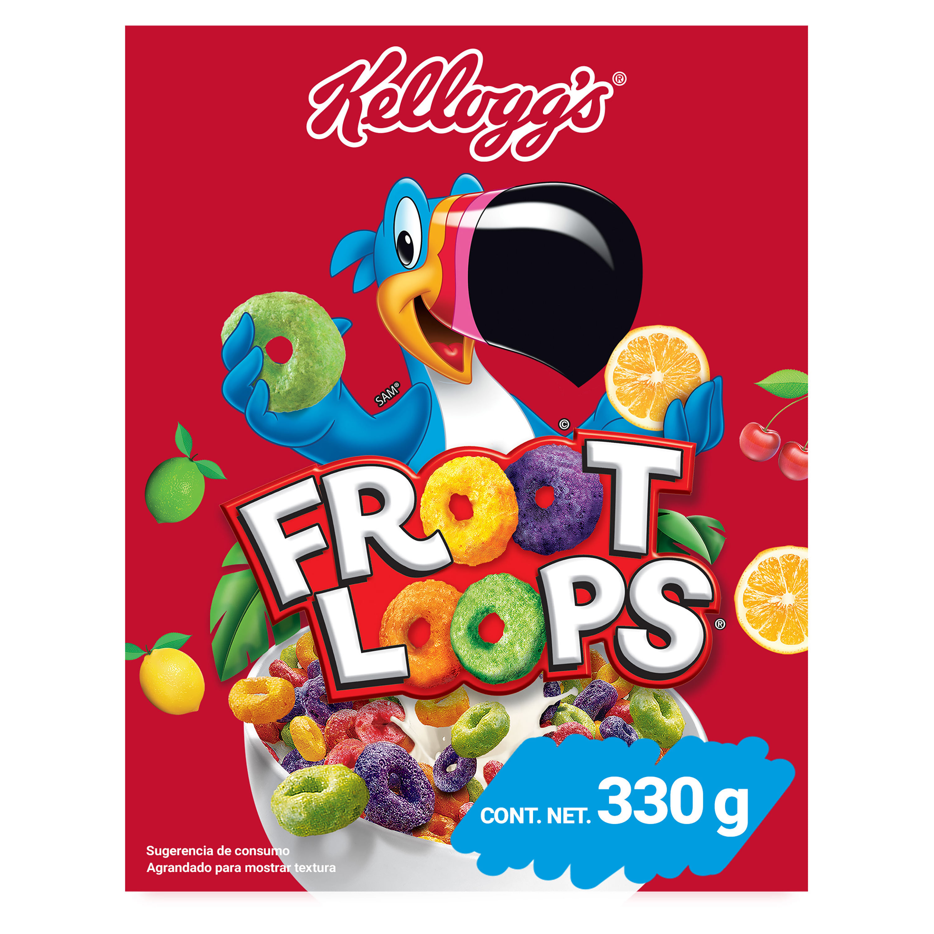 Chollo! Cereales americanos Kellog's Froot Loops por sólo 6,99€ (29% de  descuento)