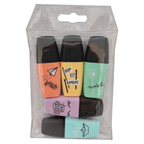 Resaltadores Stabilo boss mini - 5 Uds