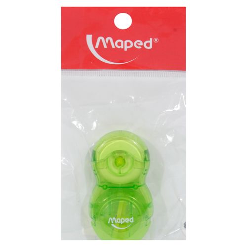 Sacapuntas Maped con borrador duo colores surtidos