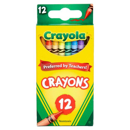 Crayon Crayola  Estandar 12 Ea