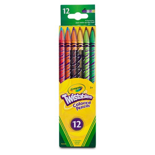 Lapiz De Color Crayola Twistables 12Ea
