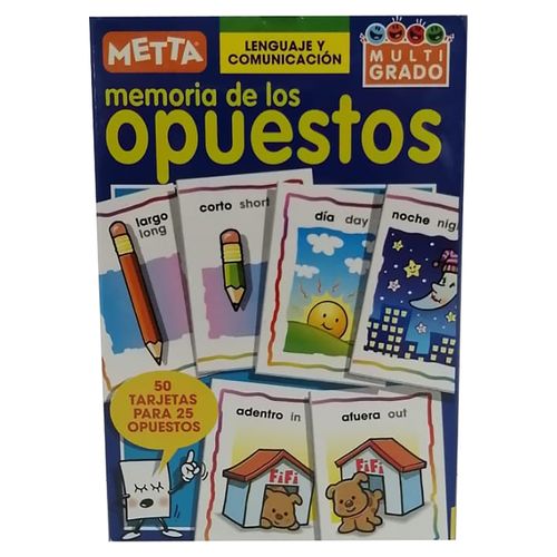 Juego Metta Educativo Multigrado Antonimos