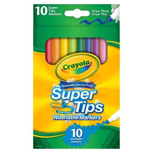 Marcador Crayola  Super Tip 10Ea