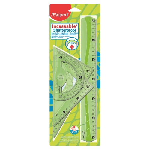 Juego Geometria Maped Flexible 30Cm