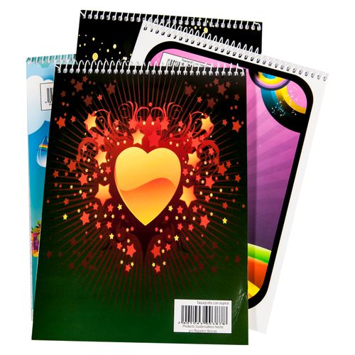 Libreta De Taquigrafia Perforada