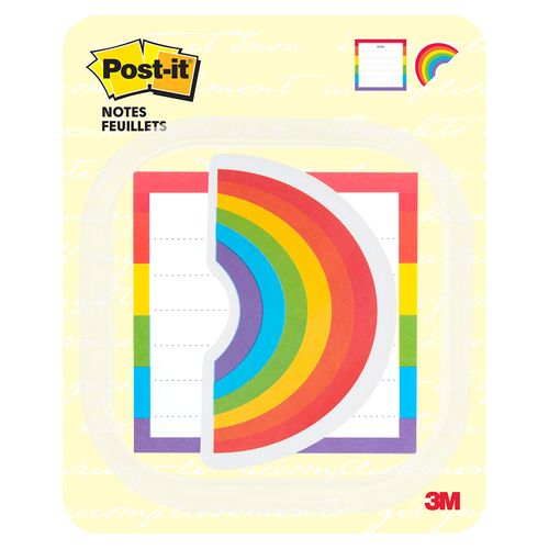 Arcoiris Post It 3X3 60 Hojas