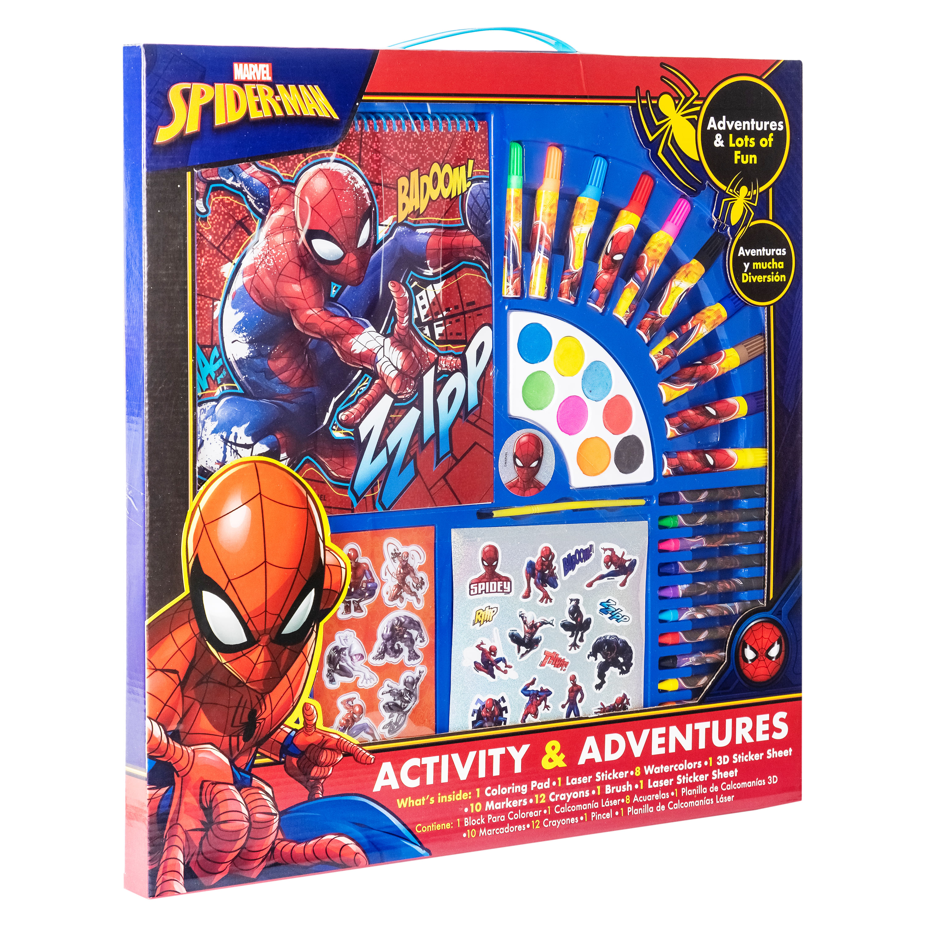 Set De Actividades y Aventuas Spiderman