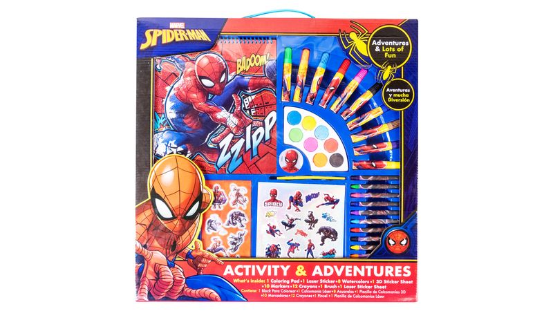 Set De Actividades y Aventuas Spiderman