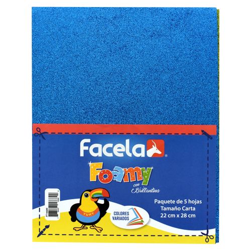 Cr Foamy Facela C Brillan Carta 5 Hojas