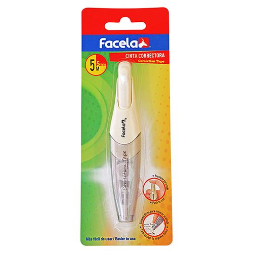 Corrector Facela cinta con forma de lápiz