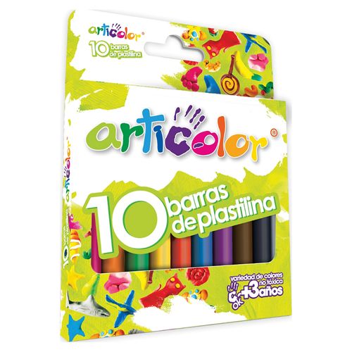 Plastilina Articolor variedad de colores caja - 10 Pzas