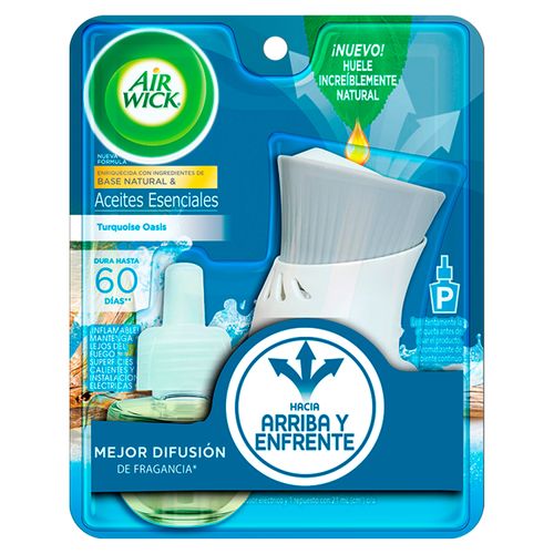 Aromatizante Electrico Air Wick Turquoise Oasis Aparato - 21ml