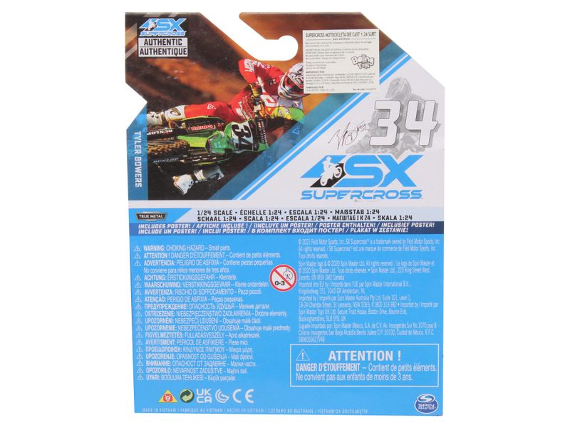 Supercross-Motocicleta-Die-Cast-Surt-2-44695