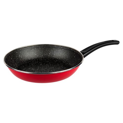 Sartén Rojo Vasconia Alumninio Colores Granito Rústico -  26Cm