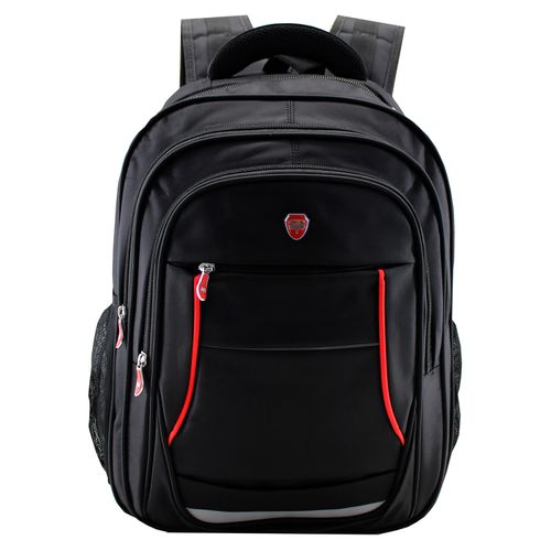 Mochila SB / SIB Compartimiento Laptop Negro Y Rojo