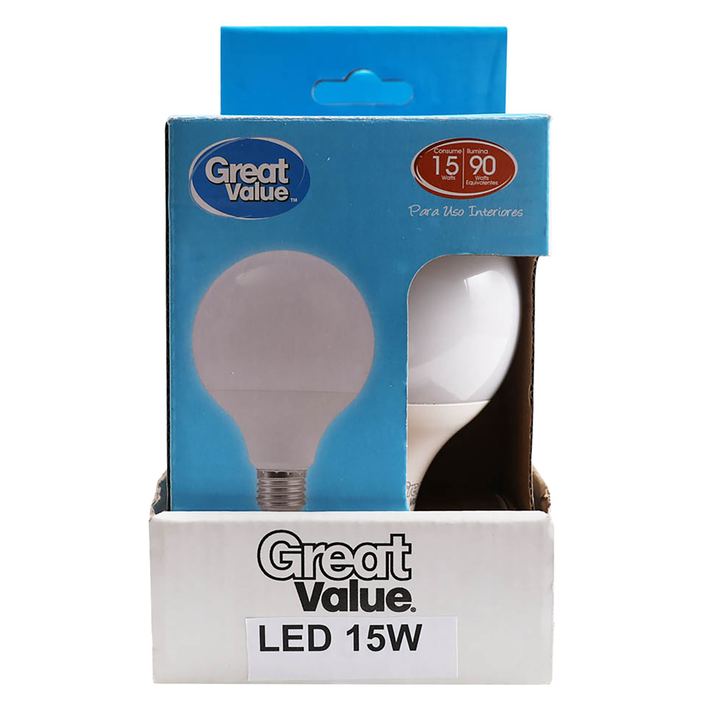 Bombilla LED lechosa E27 220 V 110 V G80 G95 G45 A60 Bombilla LED blanco  frío blanco cálido para lámpara colgante (Color blanco frío, tamaño: E27  G95