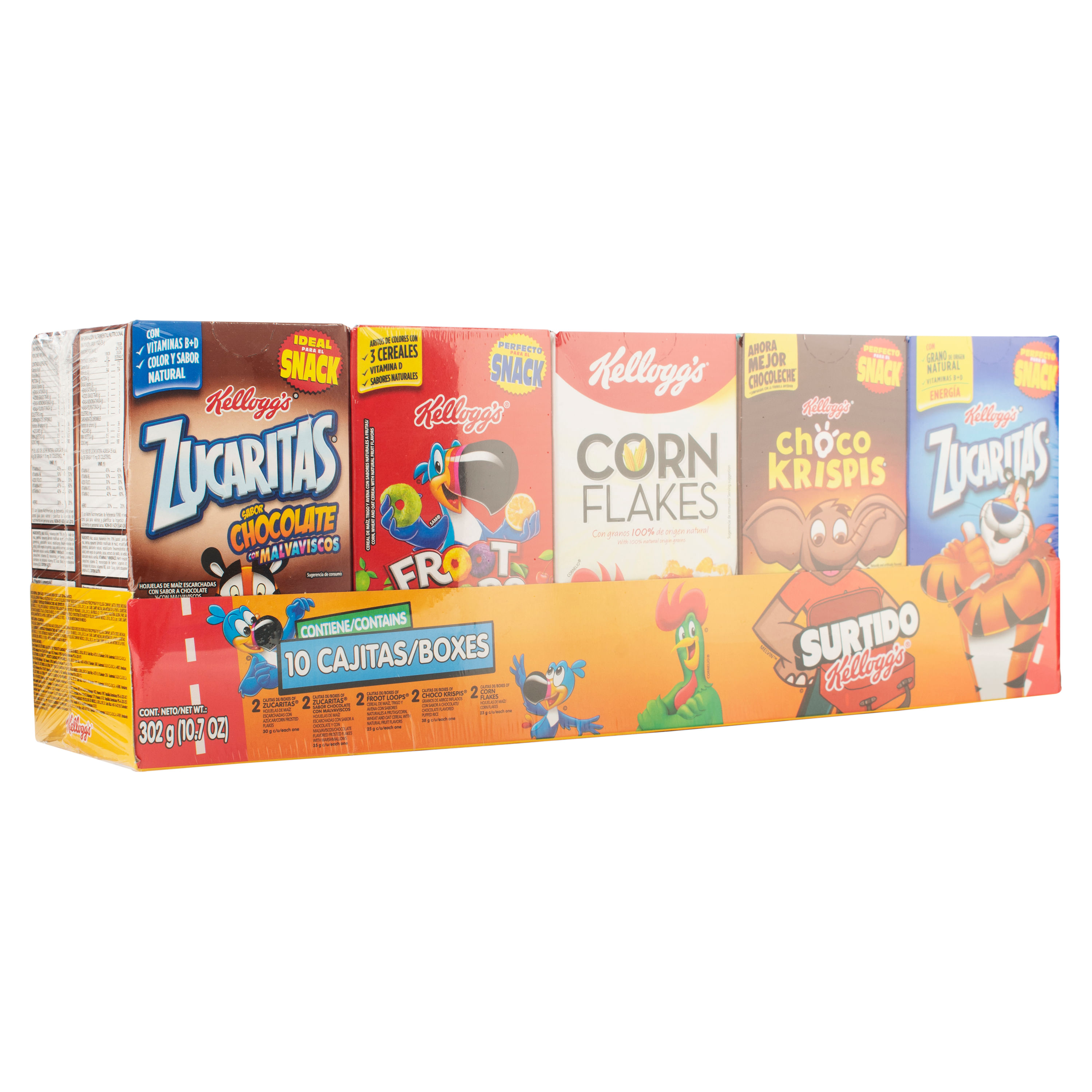 Comprar Cereal Kelloggs Surtido - 302gr, Walmart Guatemala - Maxi Despensa