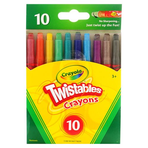 Crayones Crayola twistables mini - 10 Uds