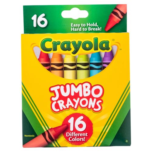 Crayola Crayon Jumbo 16 Und