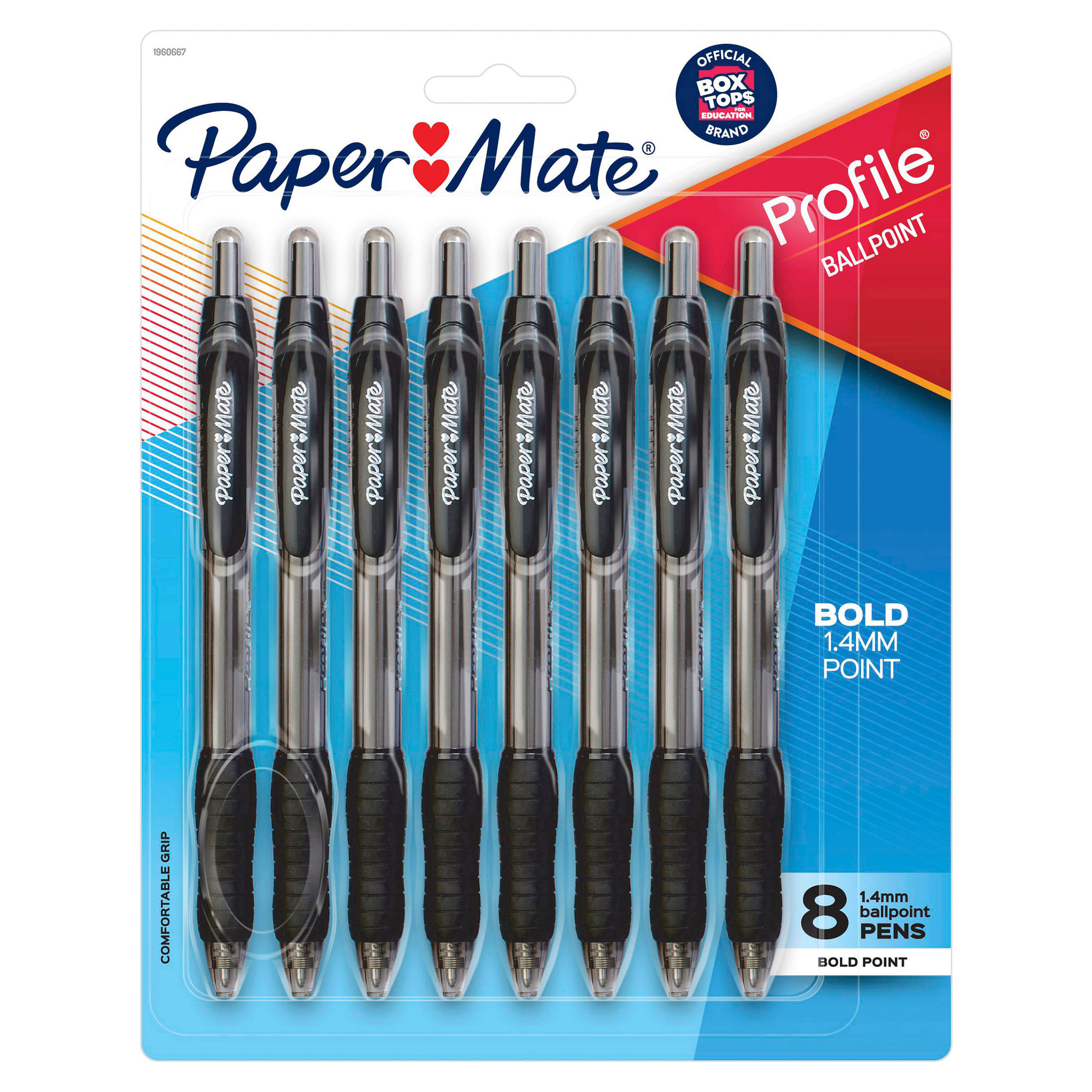 Boligrafo-Paper-Mate-100St-8-Negro-1-6980