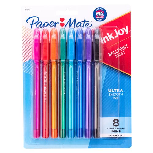 Boligrafo Paper Mate 100St 8 Colores
