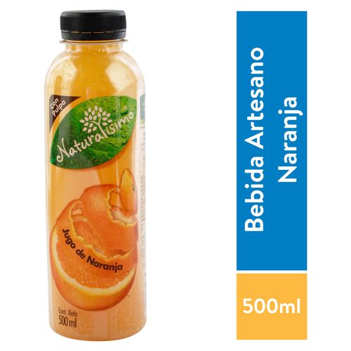 Jugo Naturalisimo Naranja Sn Pulpa 500Ml