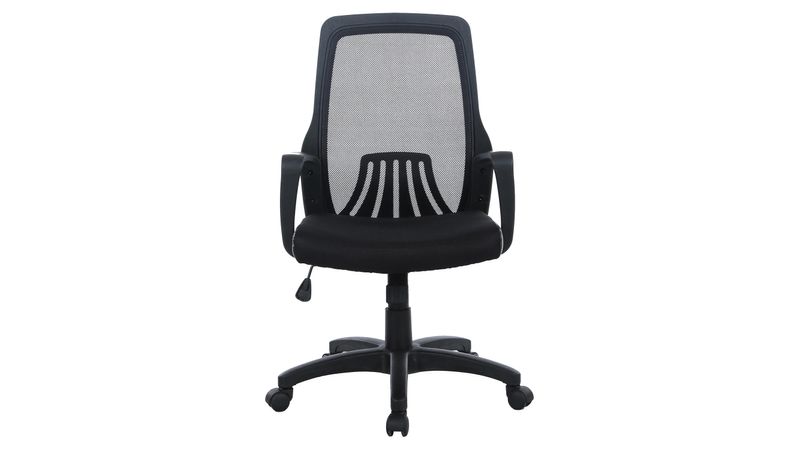 Comprar Silla Mainstays con reposabrazos gris Modelo YS8222