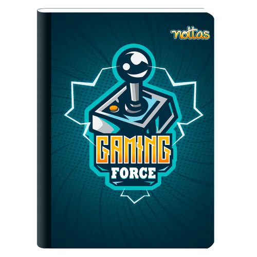 Cuaderno Cosido Pequeño 100H Rayado Diseño - Gaming