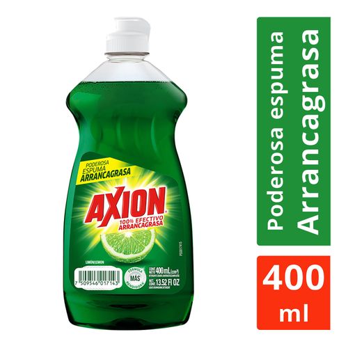 Lavaplatos Líquido Axion Limón - 400ml