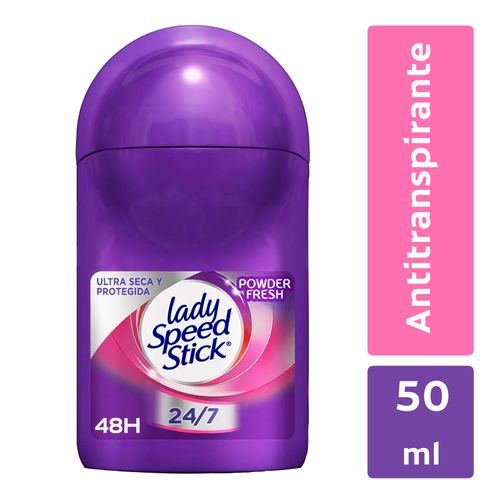Desodor Speedstick Lady Rollon Powd 50Ml