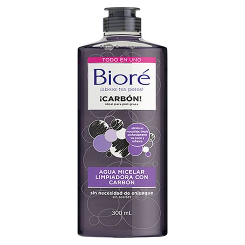 Agua Micelar Biore Con Bicarbonato 300Ml