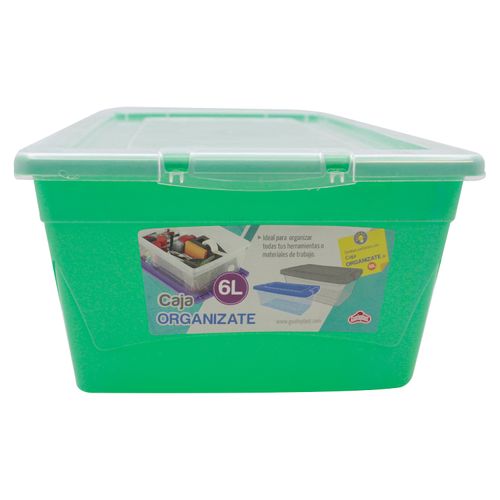 Caja Organizate Guateplast Aq 6Lt Varios