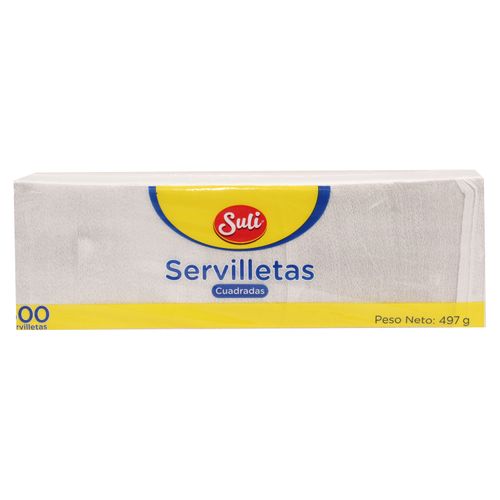 Servilleta Cuadrada Suli 500Unidades