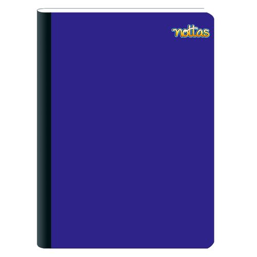 Cuaderno Cosido Grande 100H Rayado Solidos - Azul