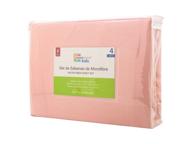 Msk-Set-Sabanas-3Pzas-Rosa-Lisa-Full-3-17970