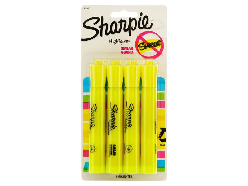 Resaltador-Sharpie-Accent-4-Amarillos-1-6991