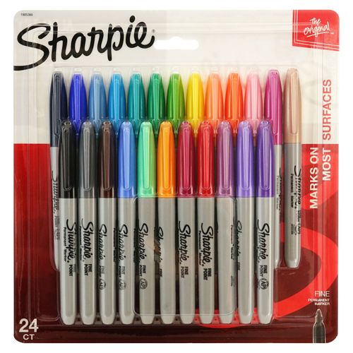 Marcador Sharpie Fine 24 Colores