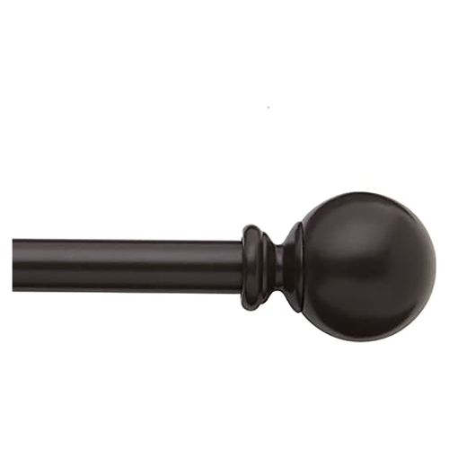 Cortinero Deco Scroll Black 28 48