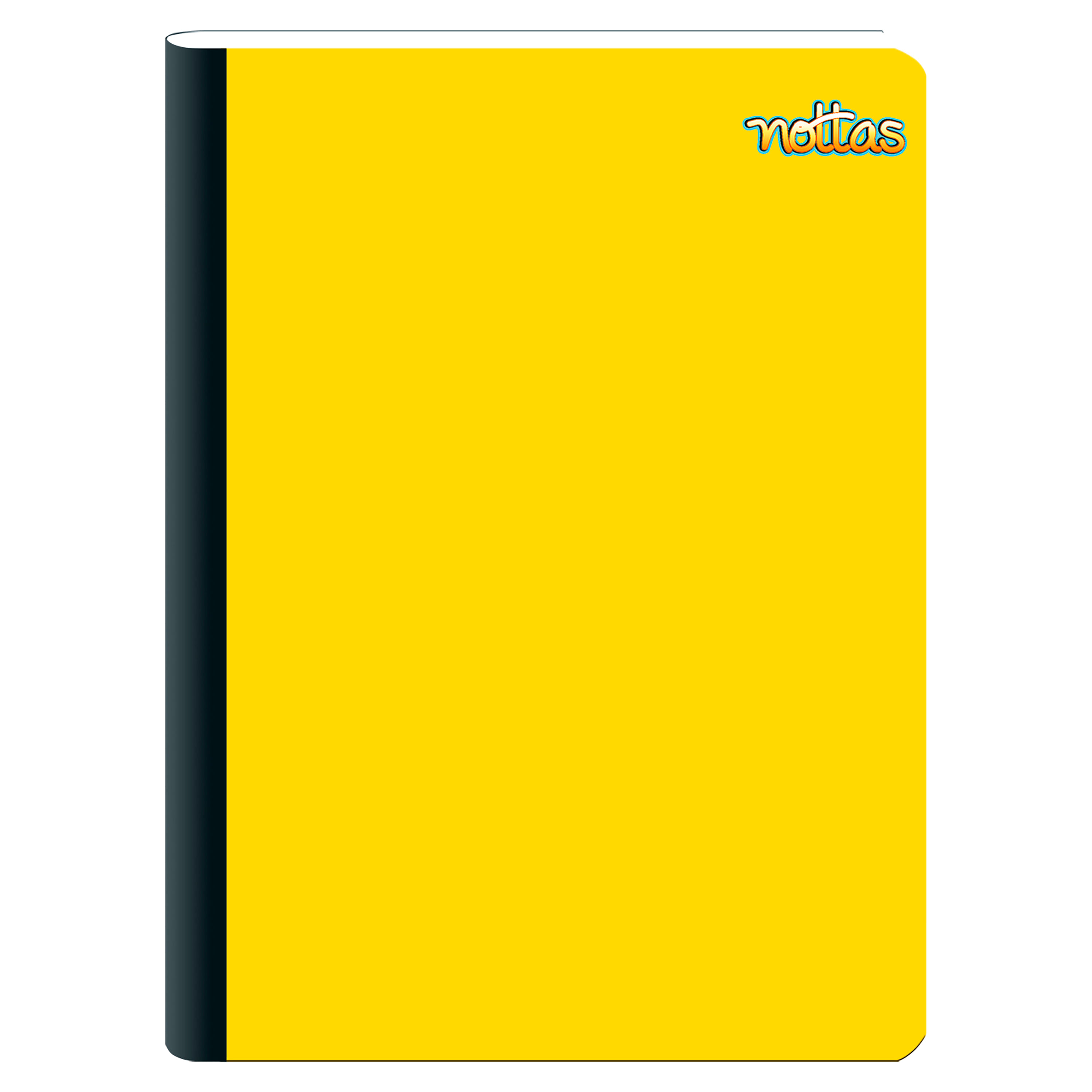 Cuaderno-Cosido-Peque-o-100H-Rayado-Solidos-Amarillo-1-47190