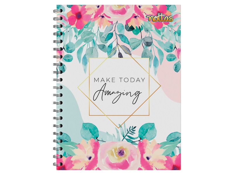 Cuaderno Espiral 100 Hojas Rayado 3 Fem