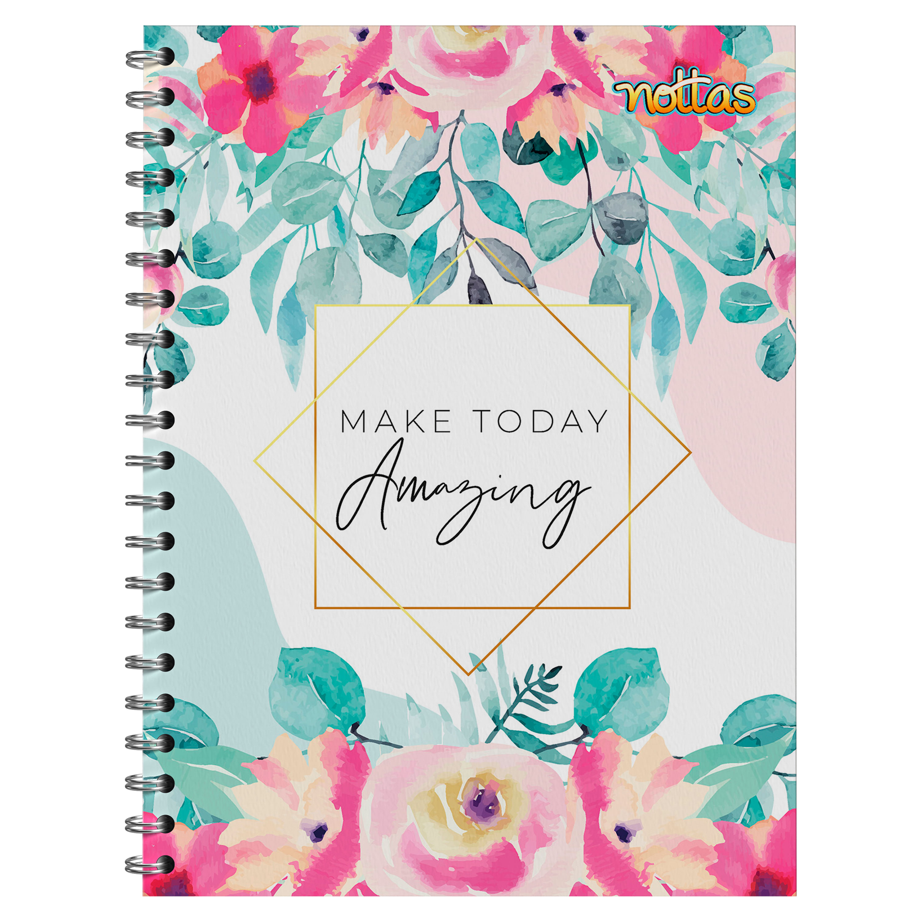 Cuaderno Espiral 100 Hojas Rayado 3 Fem