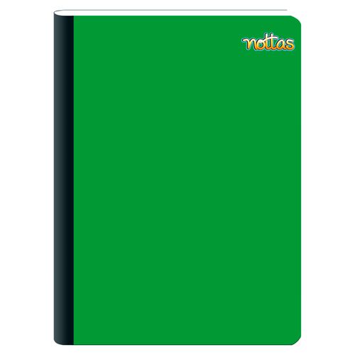 Cuaderno Cosido Grande 100H D/Linea Solidos - Verde