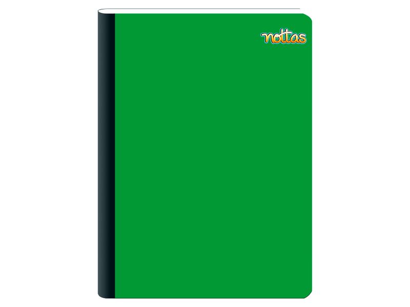 Cuaderno-Cosido-Grande-100H-D-Linea-Solidos-Verde-1-47149