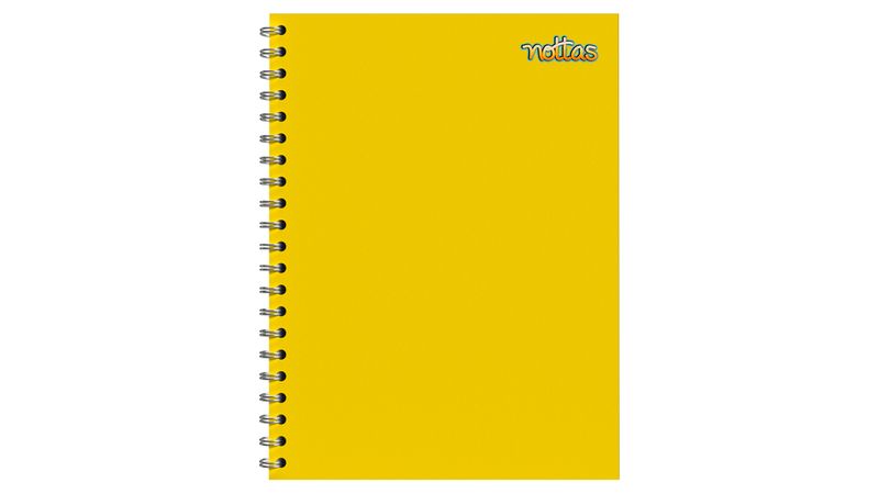 Cuaderno Espiralado A4 tapas plásticas Tropic Amarillo x90 hojas rayadas  Rideo