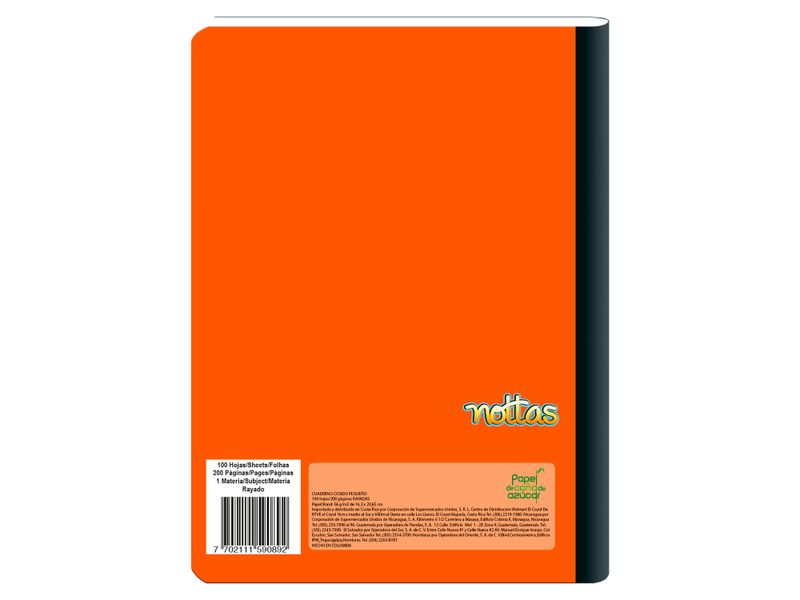 Cuaderno-Cosido-Peque-o-100H-Rayado-Solidos-Naranja-2-47193