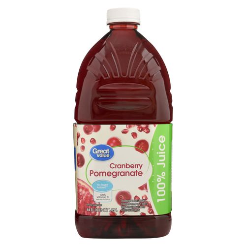 Jugo Great Value De Granada De Arandano 1.89 L